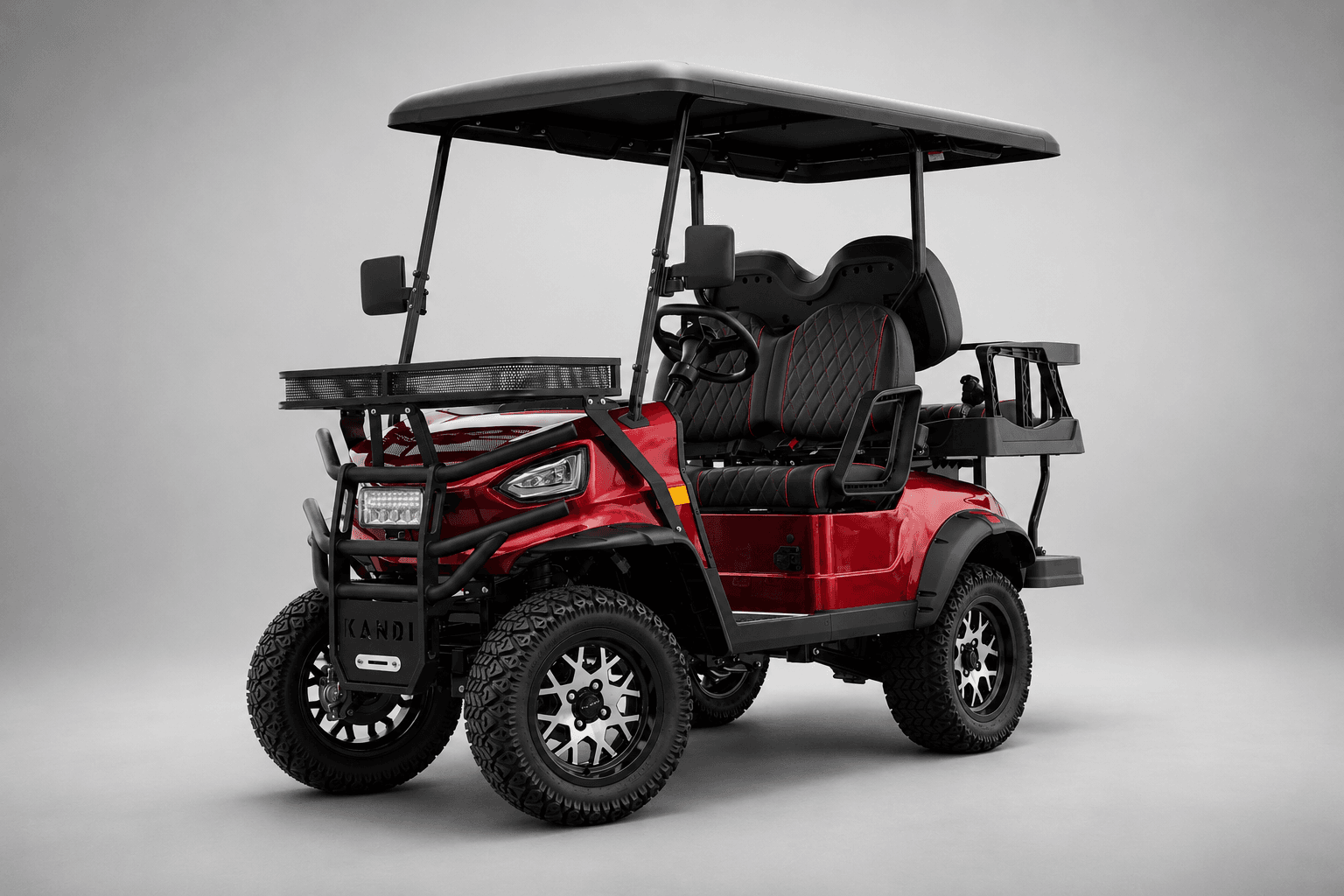 4-Seat Lifted Electric Golf Cart
